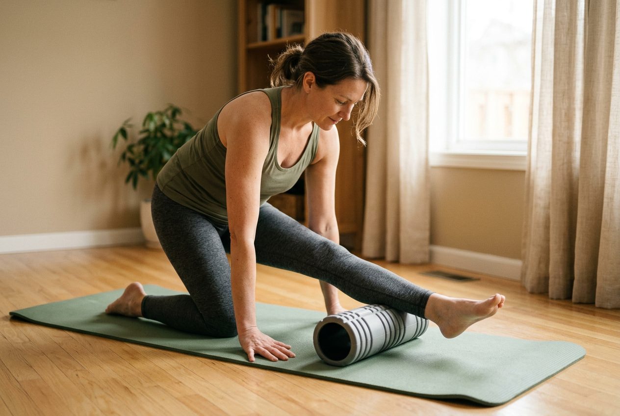 7 Foam Roller Moves for Mobility After 40
