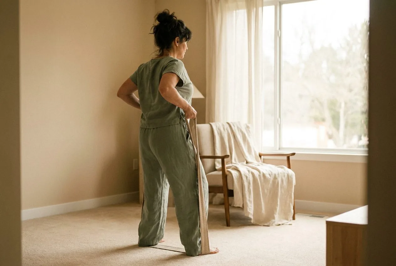 6 Gentle Standing Strength Moves Anywhere After 40