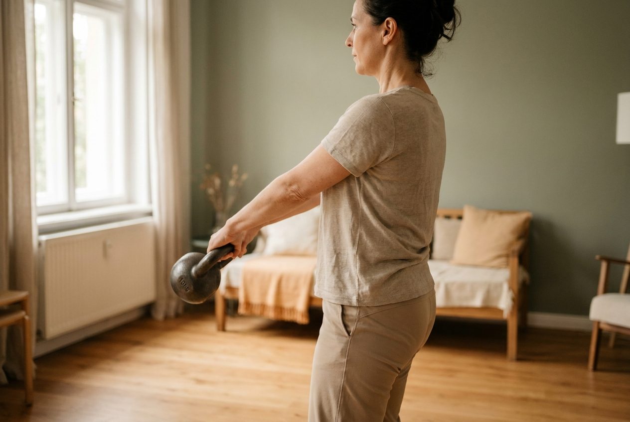Kettlebell Basics for Gentle Strength After 40