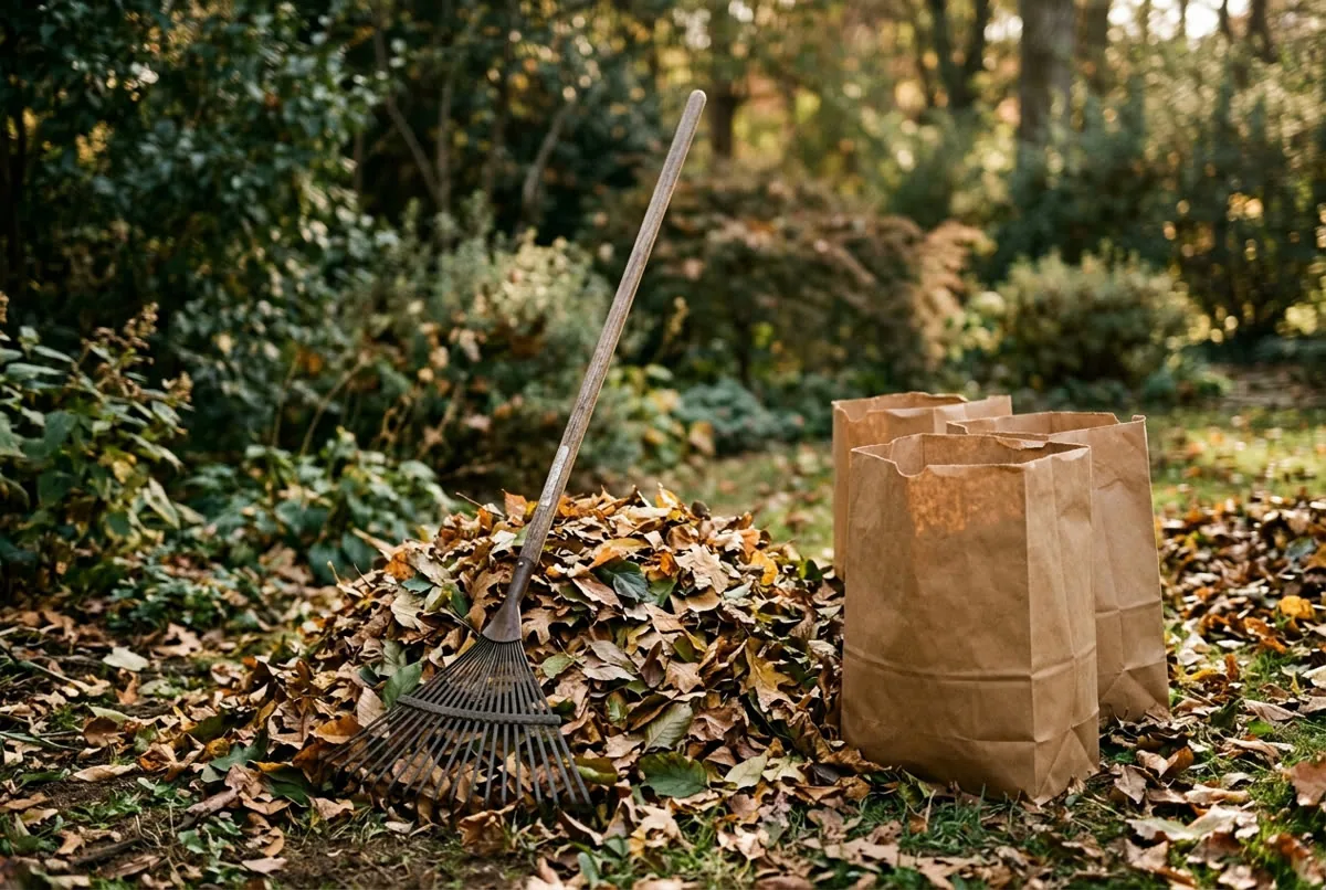 Fall Yard Work After 40: Rake, Bag, Haul Without Back Pain