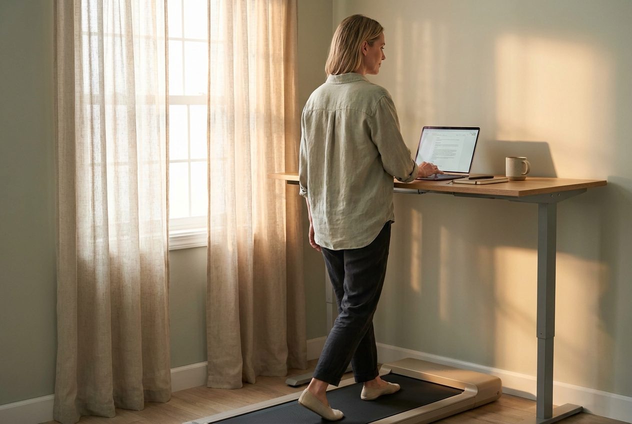 Walking Pad Routine for Busy Women Over 40